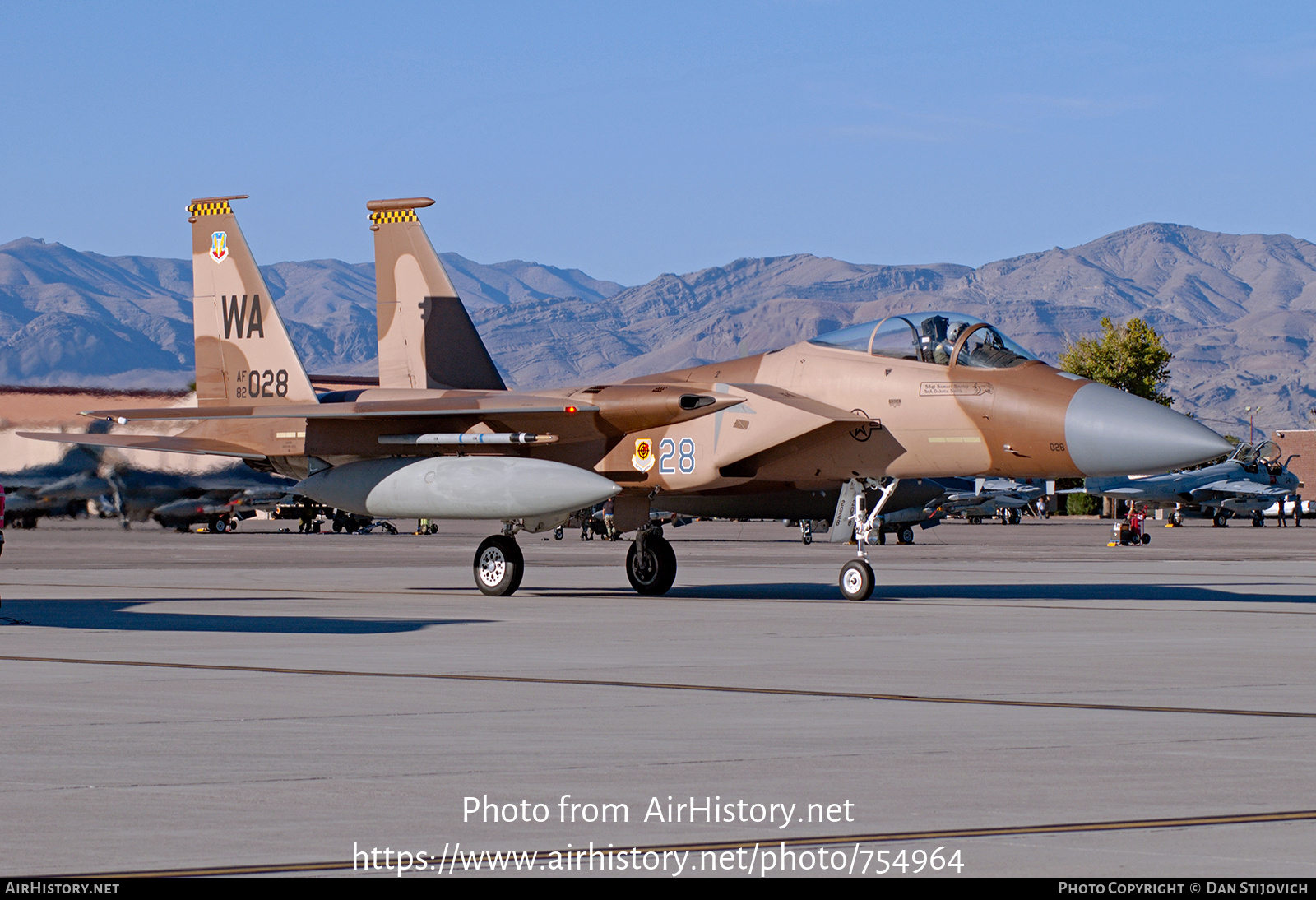 Aircraft Photo of 82-0028 / AF82-028 | McDonnell Douglas F-15C Eagle | USA - Air Force | AirHistory.net #754964