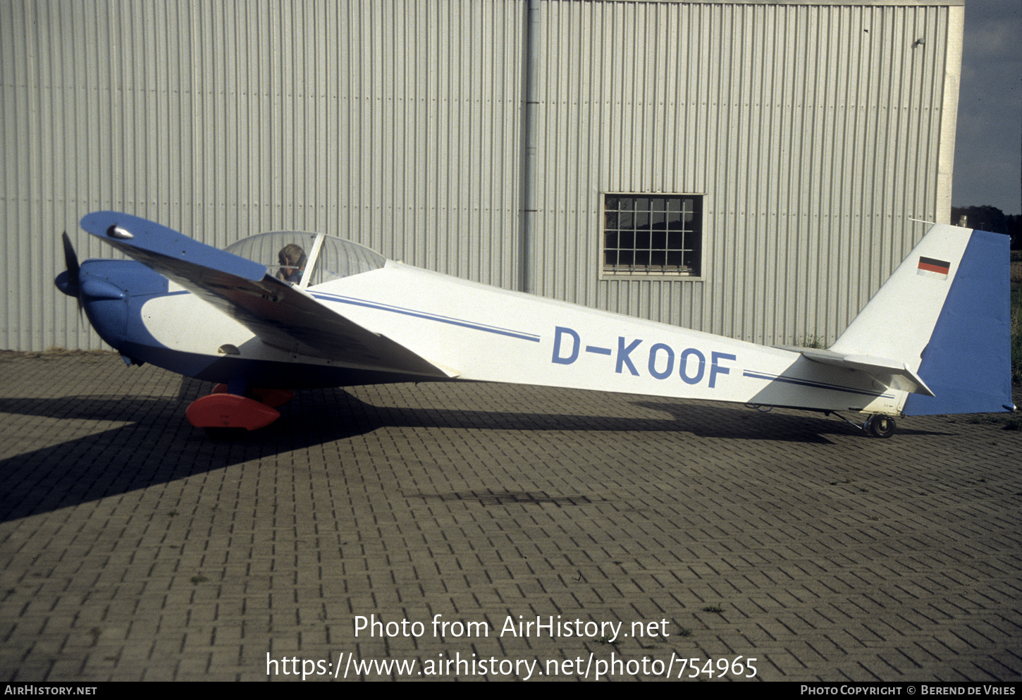 Aircraft Photo of D-KOOF | Scheibe SF-25C Falke | AirHistory.net #754965