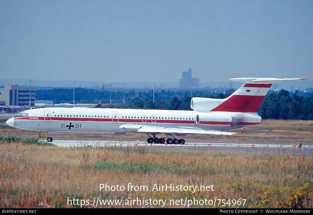 Aircraft Photo of 1101 | Tupolev Tu-154M | Germany - Air Force | AirHistory.net #754967