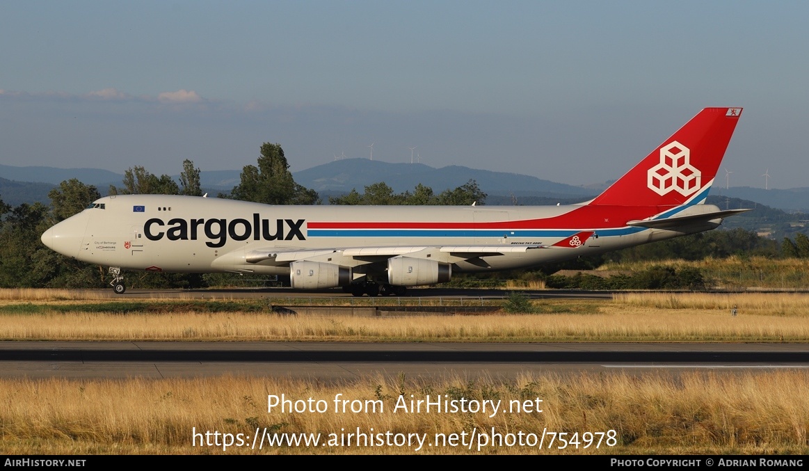 Aircraft Photo of LX-SCV | Boeing 747-4R7F/SCD | Cargolux | AirHistory.net #754978