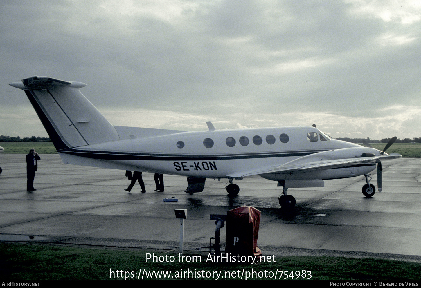 Aircraft Photo of SE-KON | Beech 200C Super King Air | AirHistory.net #754983