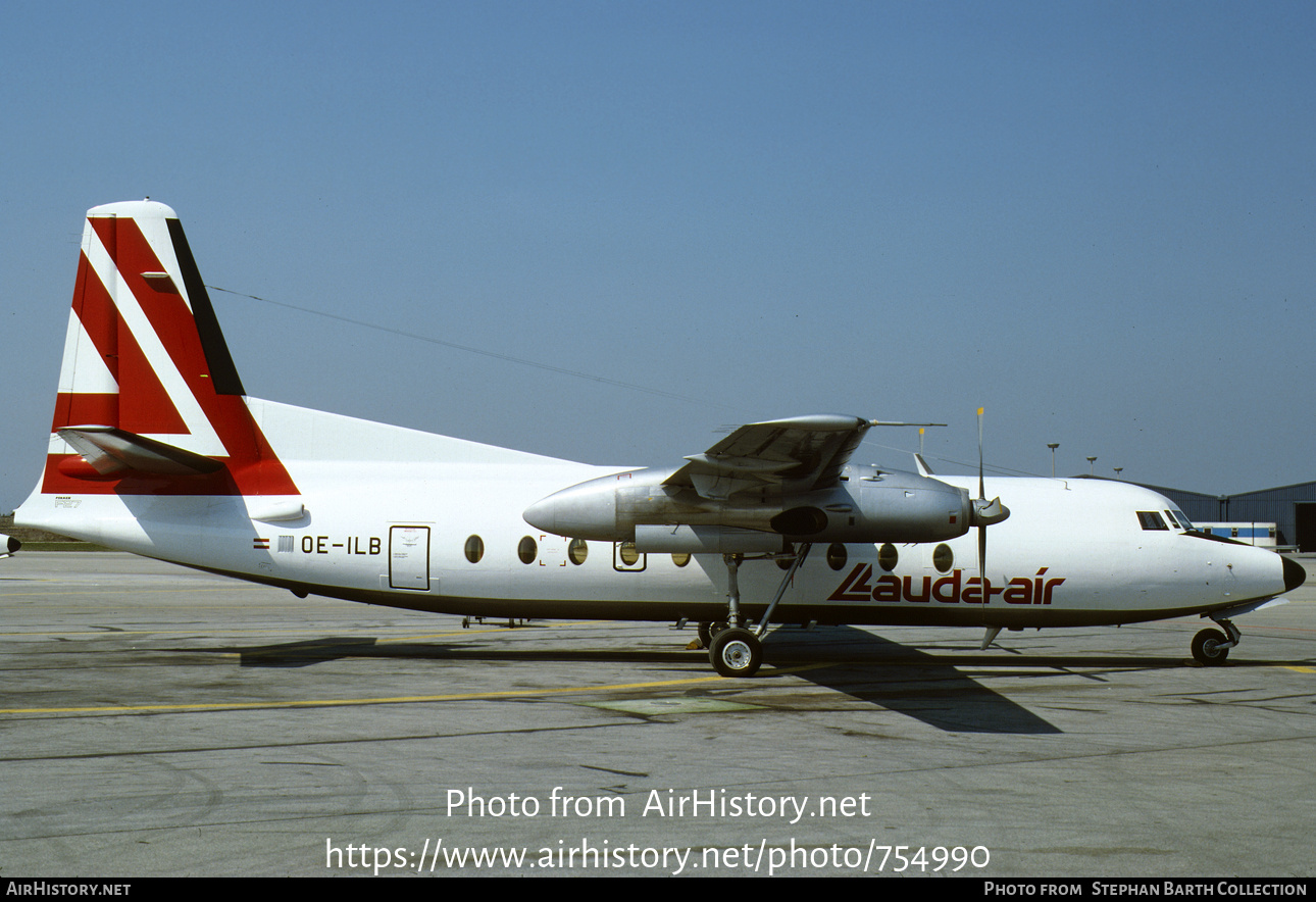 Aircraft Photo of OE-ILB | Fokker F27-600 Friendship | Lauda Air | AirHistory.net #754990