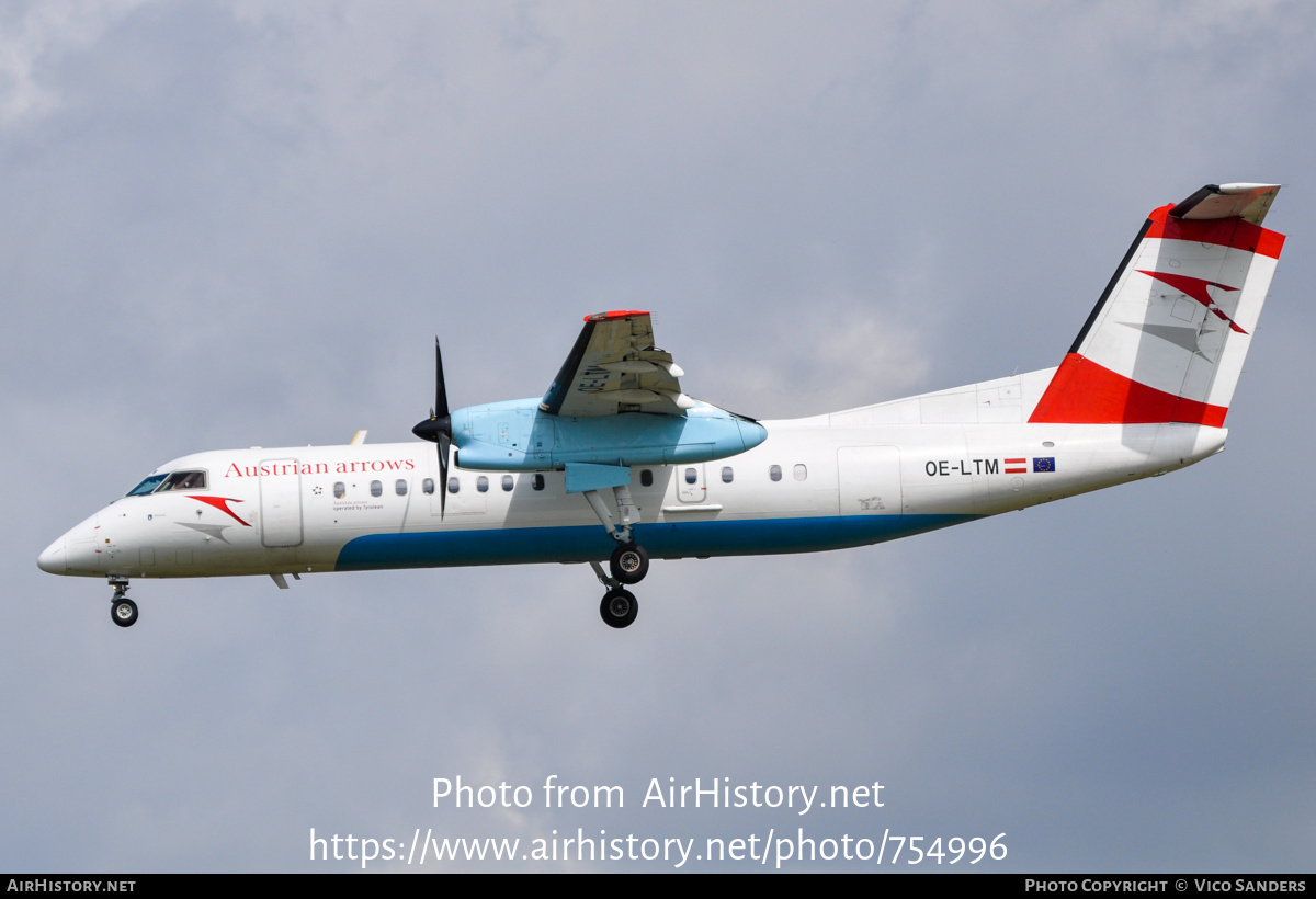 Aircraft Photo of OE-LTM | Bombardier DHC-8-314Q Dash 8 | Austrian Arrows | AirHistory.net #754996