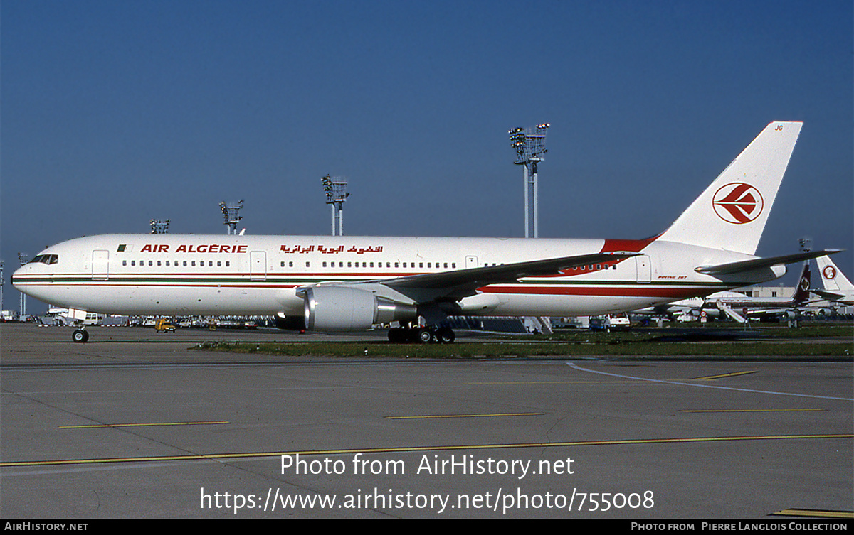 Aircraft Photo of 7T-VJG | Boeing 767-3D6 | Air Algérie | AirHistory.net #755008