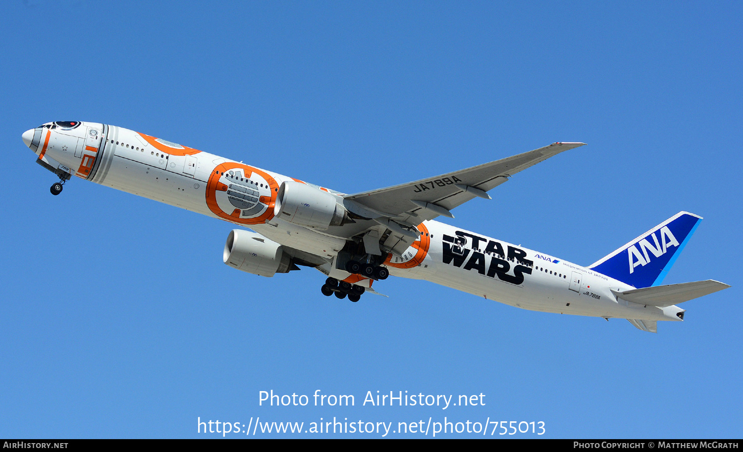 Aircraft Photo of JA789A | Boeing 777-381/ER | All Nippon Airways - ANA | AirHistory.net #755013