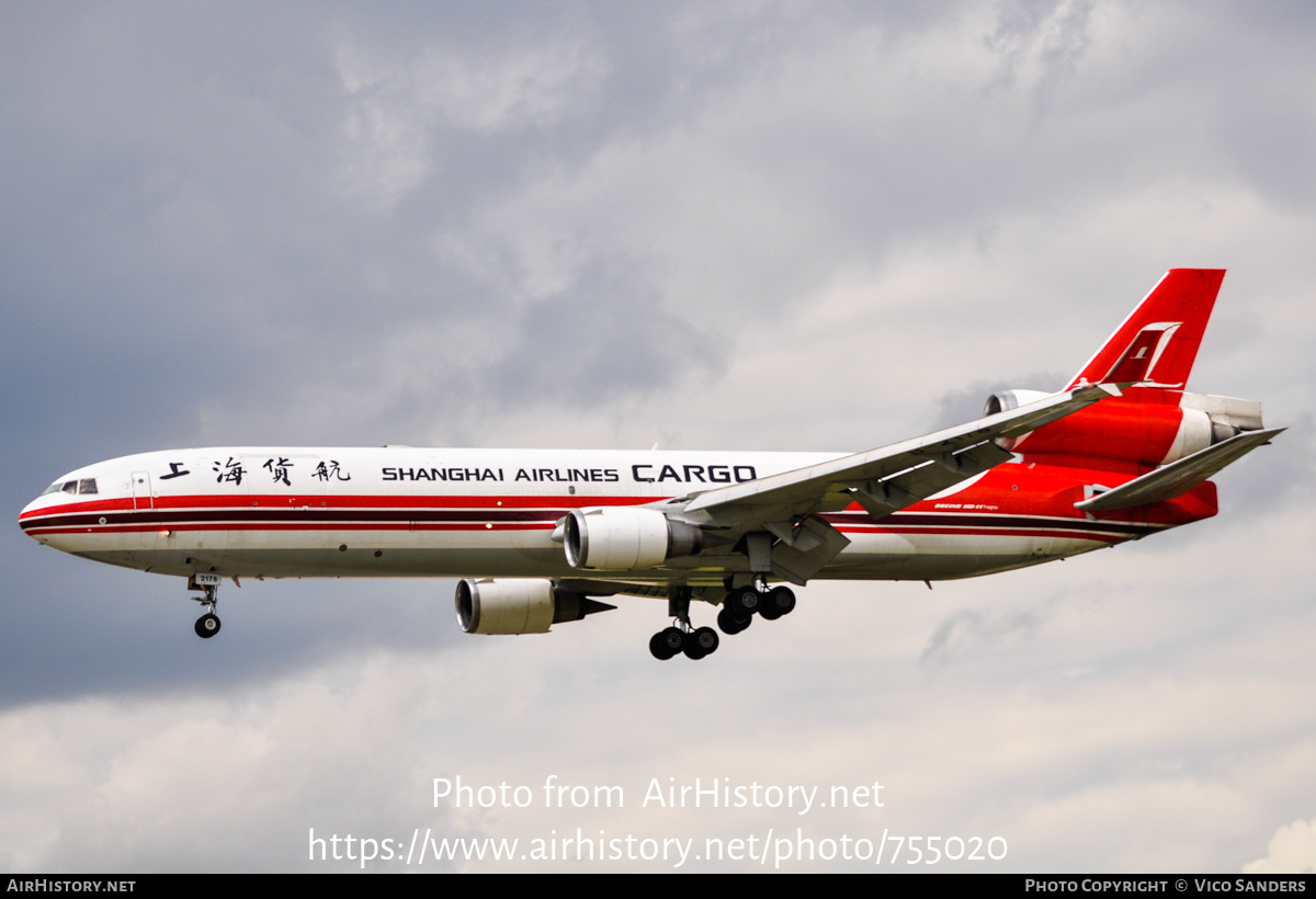 Aircraft Photo of B-2178 | McDonnell Douglas MD-11/F | Shanghai Airlines Cargo | AirHistory.net #755020