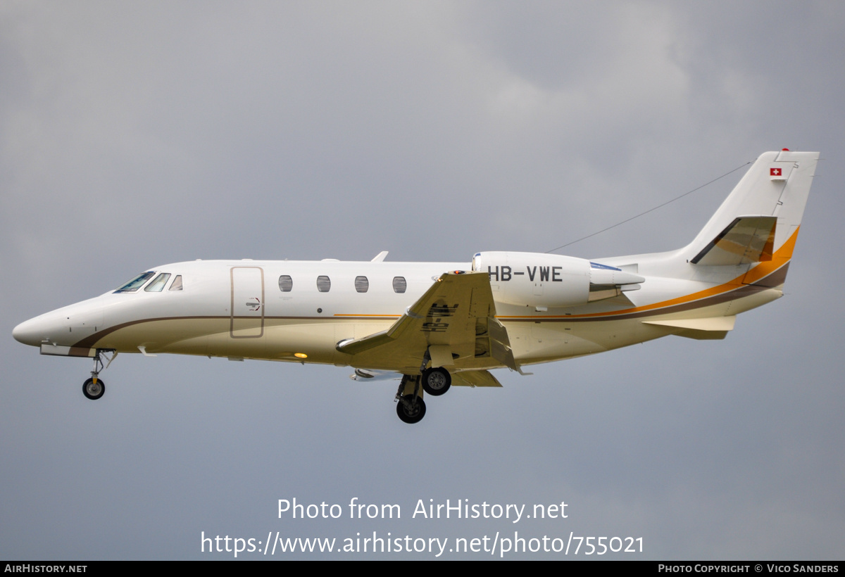 Aircraft Photo of HB-VWE | Cessna 560XL Citation XLS+ | AirHistory.net #755021