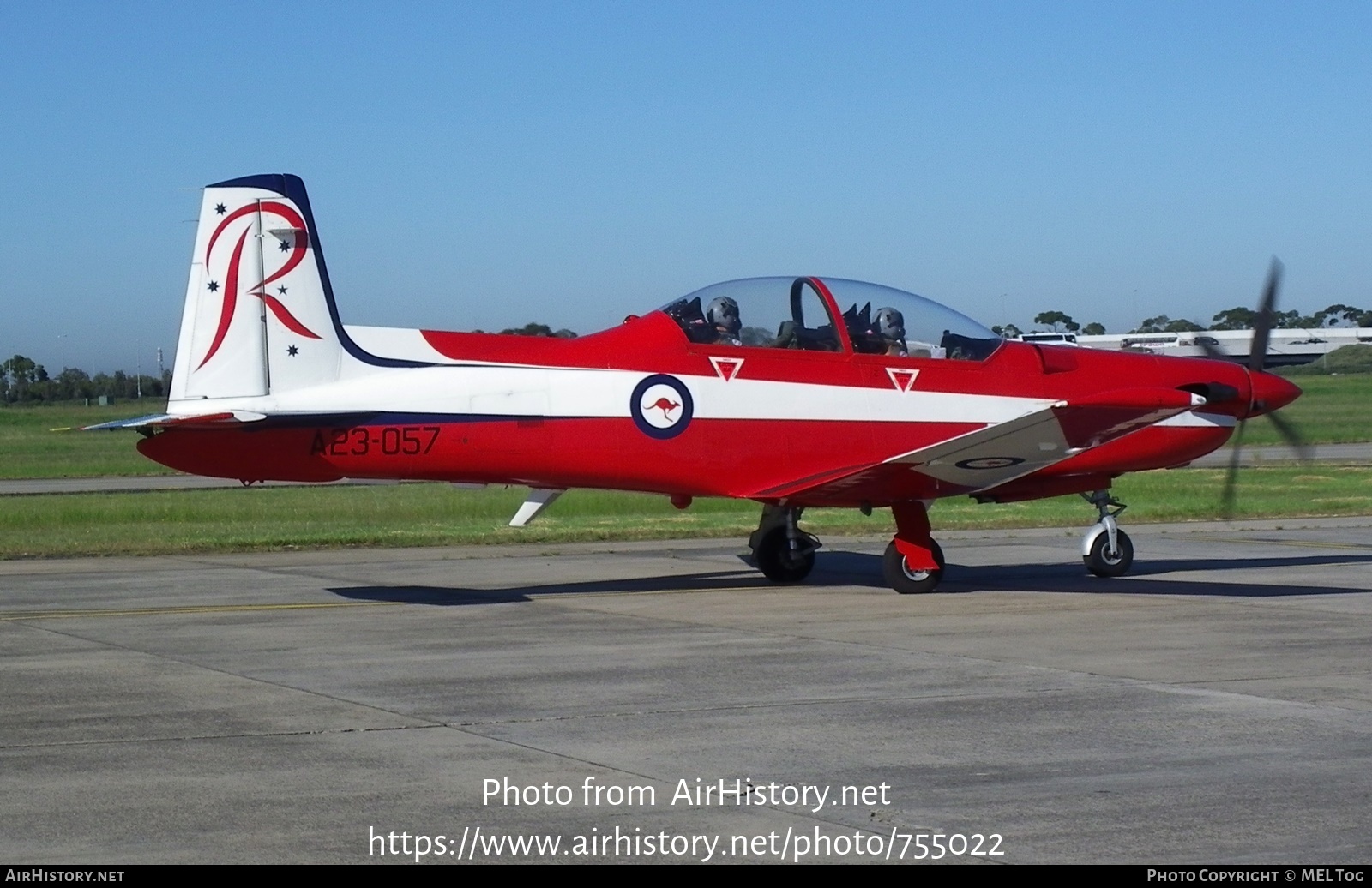 Aircraft Photo of A23-057 | Pilatus PC-9A | Australia - Air Force | AirHistory.net #755022