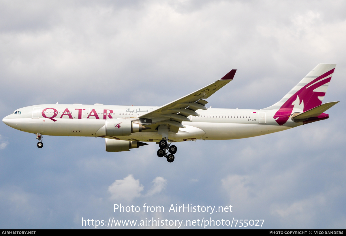 Aircraft Photo of A7-ACF | Airbus A330-202 | Qatar Airways | AirHistory.net #755027