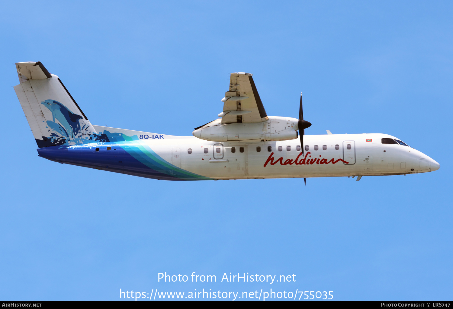 Aircraft Photo of 8Q-IAK | Bombardier DHC-8-315Q Dash 8 | Maldivian | AirHistory.net #755035