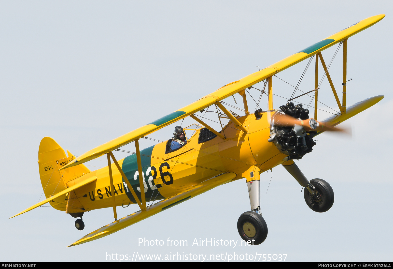 Aircraft Photo of N3972U | Boeing N2S-3 Kaydet (B75N1) | USA - Navy | AirHistory.net #755037