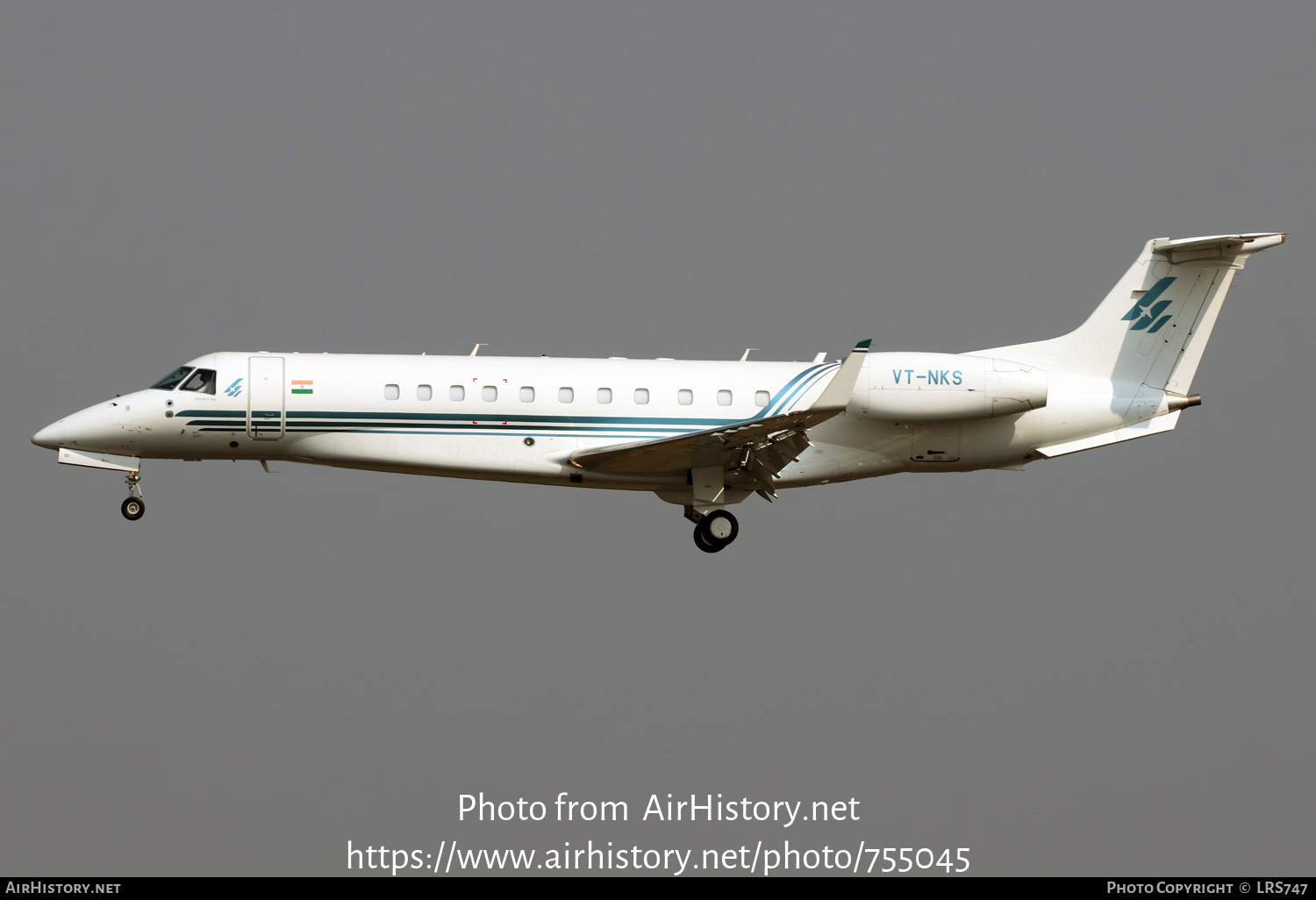 Aircraft Photo of VT-NKS | Embraer Legacy 650 (EMB-135BJ) | AirHistory.net #755045