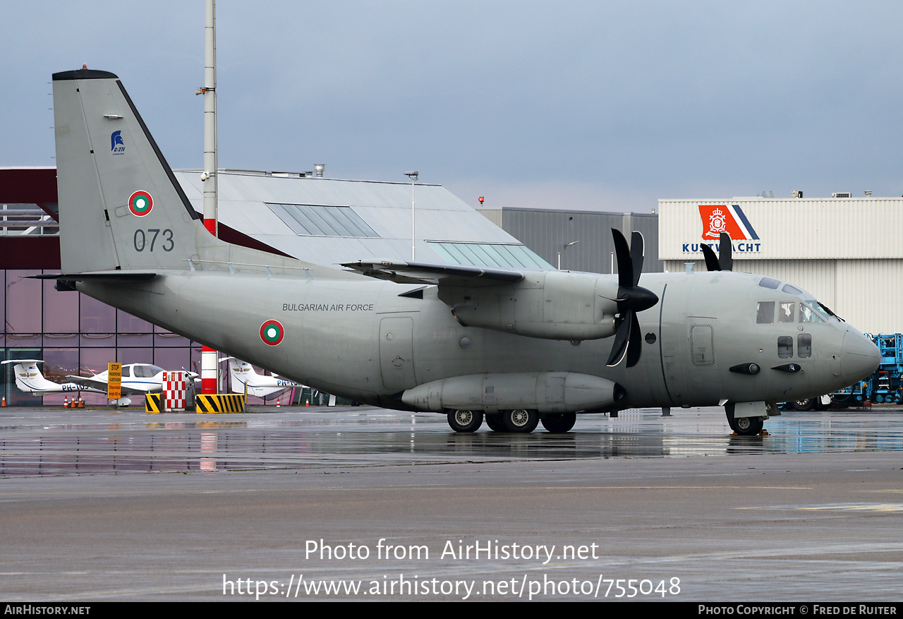 Aircraft Photo of 073 | Alenia C-27J Spartan | Bulgaria - Air Force | AirHistory.net #755048