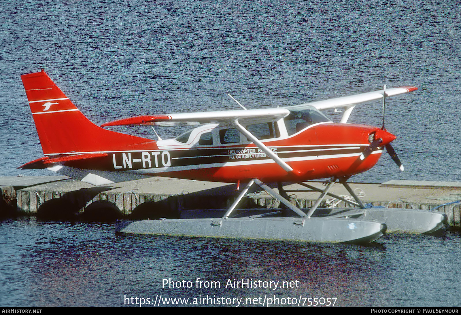 Aircraft Photo of LN-RTQ | Cessna U206E Skywagon 206 | Helikopter Service Ski-og Sjøflytjeneste | AirHistory.net #755057