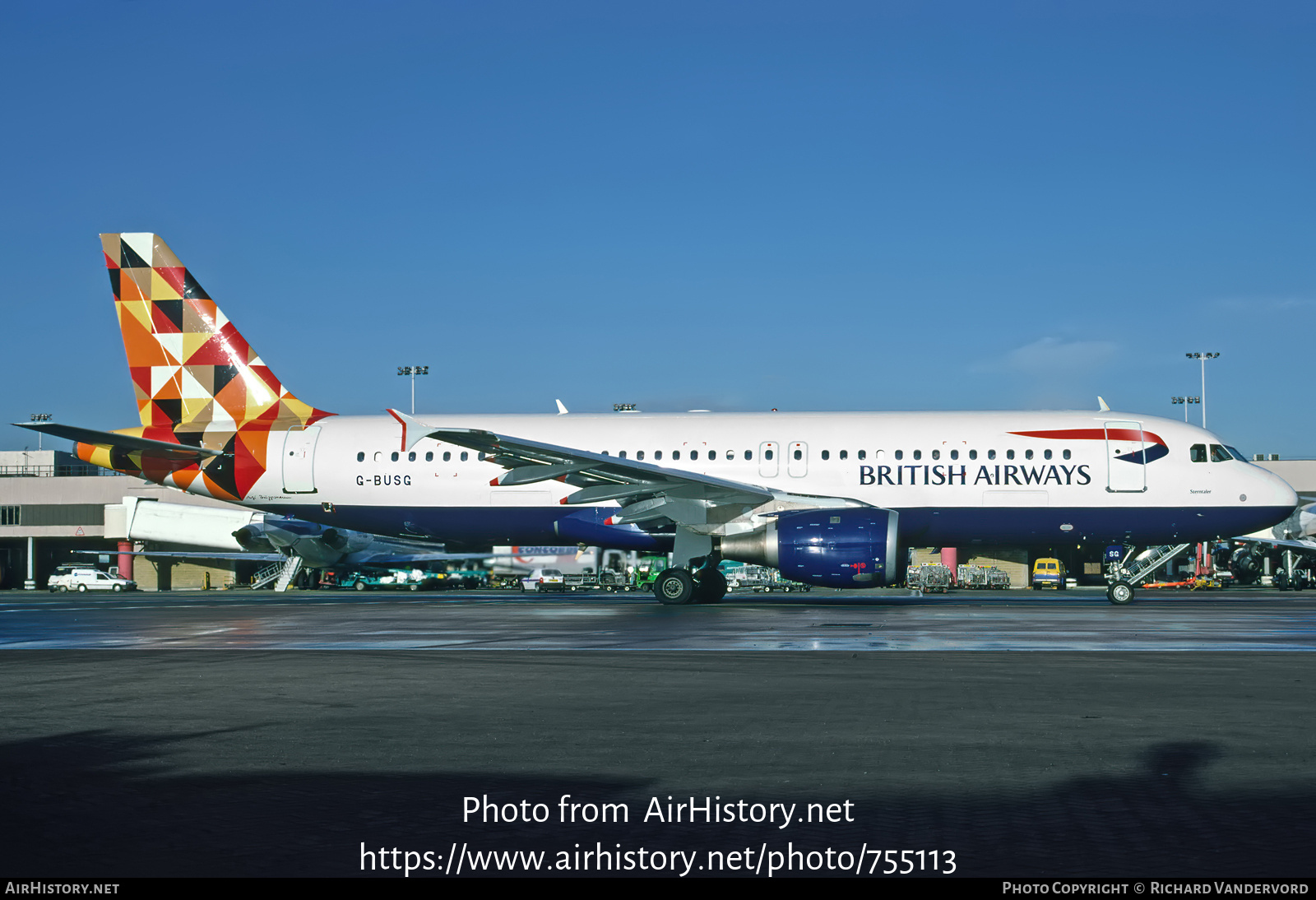 Aircraft Photo of G-BUSG | Airbus A320-211 | British Airways | AirHistory.net #755113