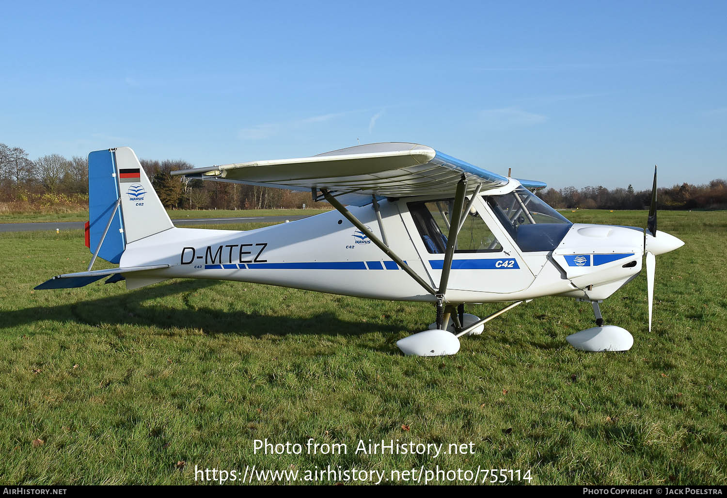 Aircraft Photo of D-MTEZ | Comco Ikarus C42 | AirHistory.net #755114