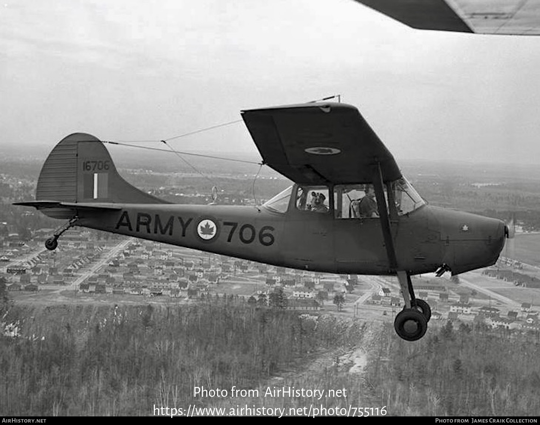 Aircraft Photo of 16706 | Cessna L-19A Bird Dog | Canada - Army | AirHistory.net #755116