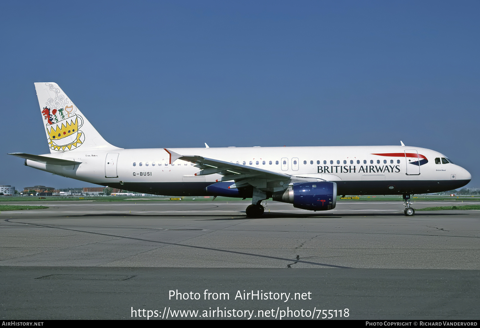 Aircraft Photo of G-BUSI | Airbus A320-211 | British Airways | AirHistory.net #755118