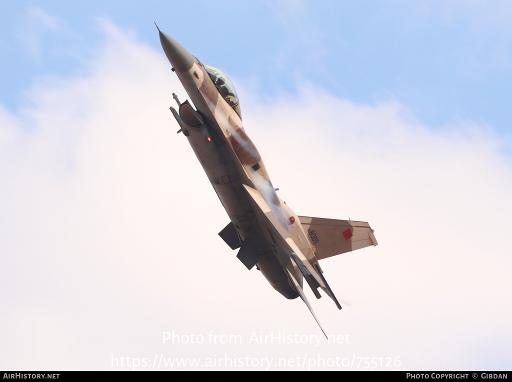 Aircraft Photo of 08-8005 | General Dynamics F-16C Fighting Falcon | Morocco - Air Force | AirHistory.net #755126