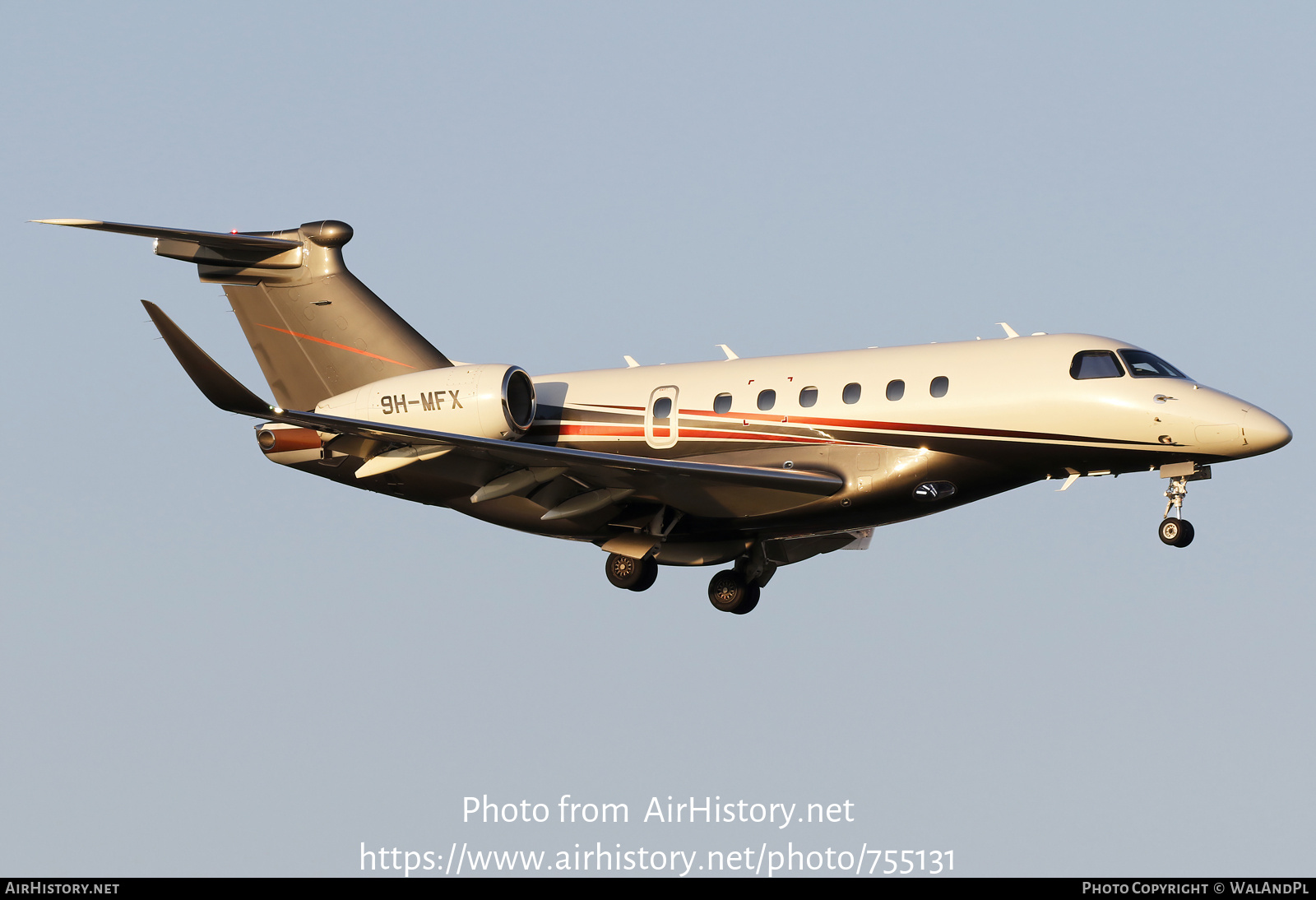 Aircraft Photo of 9H-MFX | Embraer EMB-550 Praetor 600 | AirHistory.net #755131