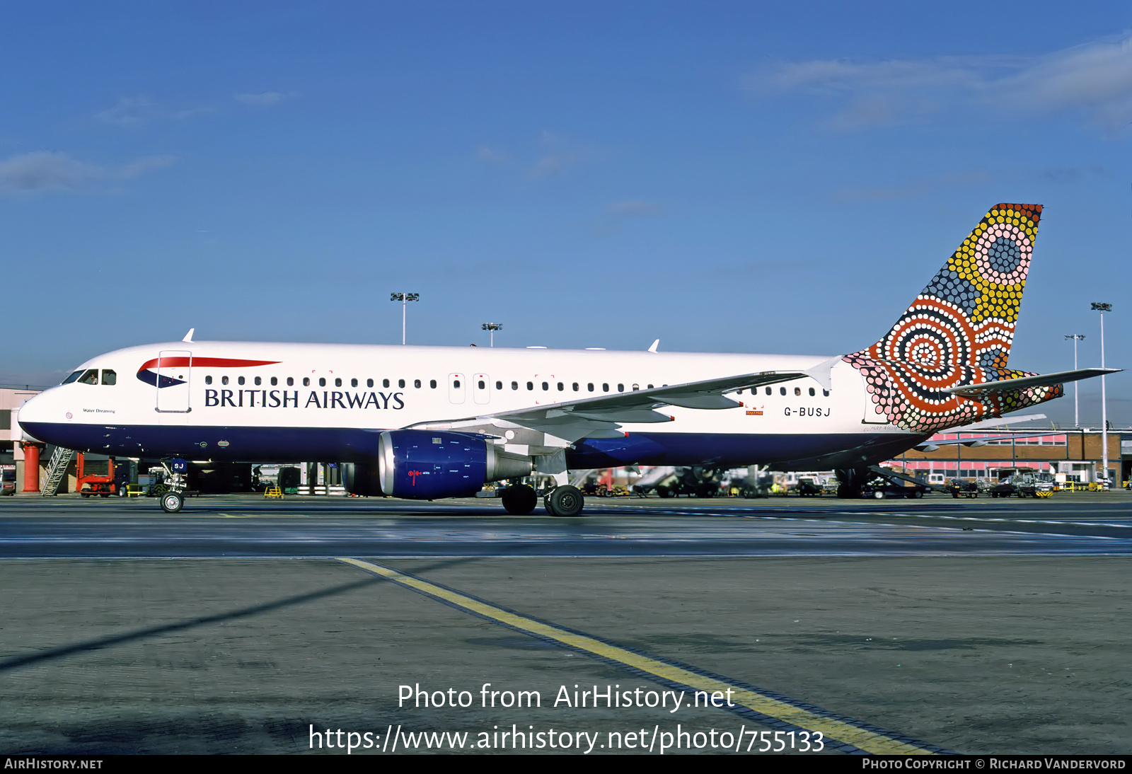 Aircraft Photo of G-BUSJ | Airbus A320-211 | British Airways | AirHistory.net #755133