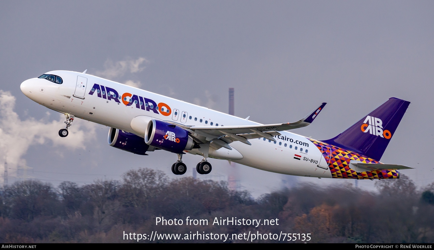 Aircraft Photo of SU-BVO | Airbus A320-251N | Air Cairo | AirHistory.net #755135