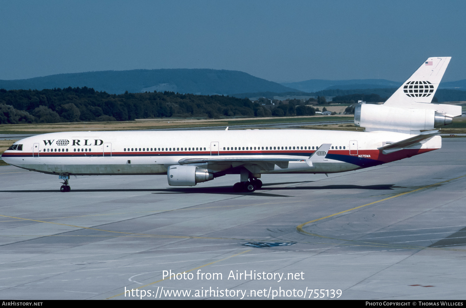 Aircraft Photo of N275WA | McDonnell Douglas MD-11CF | World Airways | AirHistory.net #755139