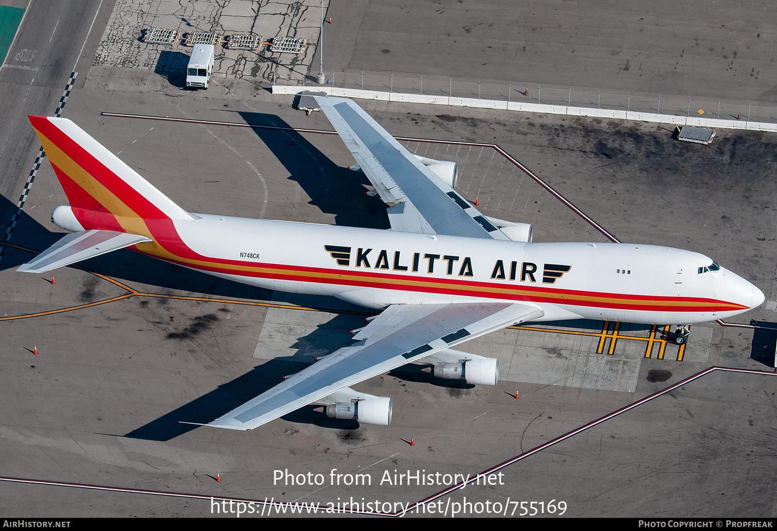 Aircraft Photo of N748CK | Boeing 747-221F/SCD | Kalitta Air | AirHistory.net #755169