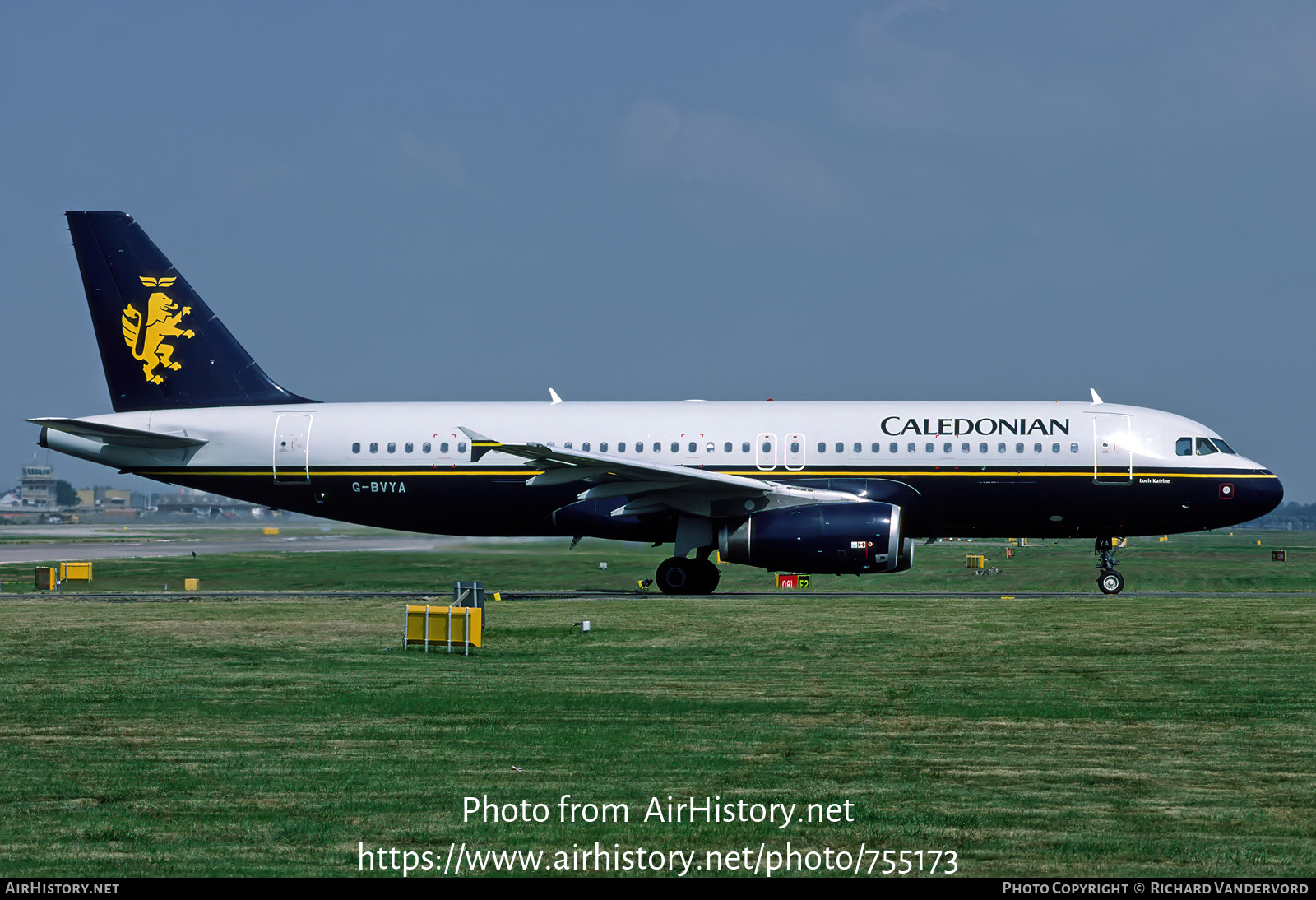 Aircraft Photo of G-BVYA | Airbus A320-231 | Caledonian Airways | AirHistory.net #755173