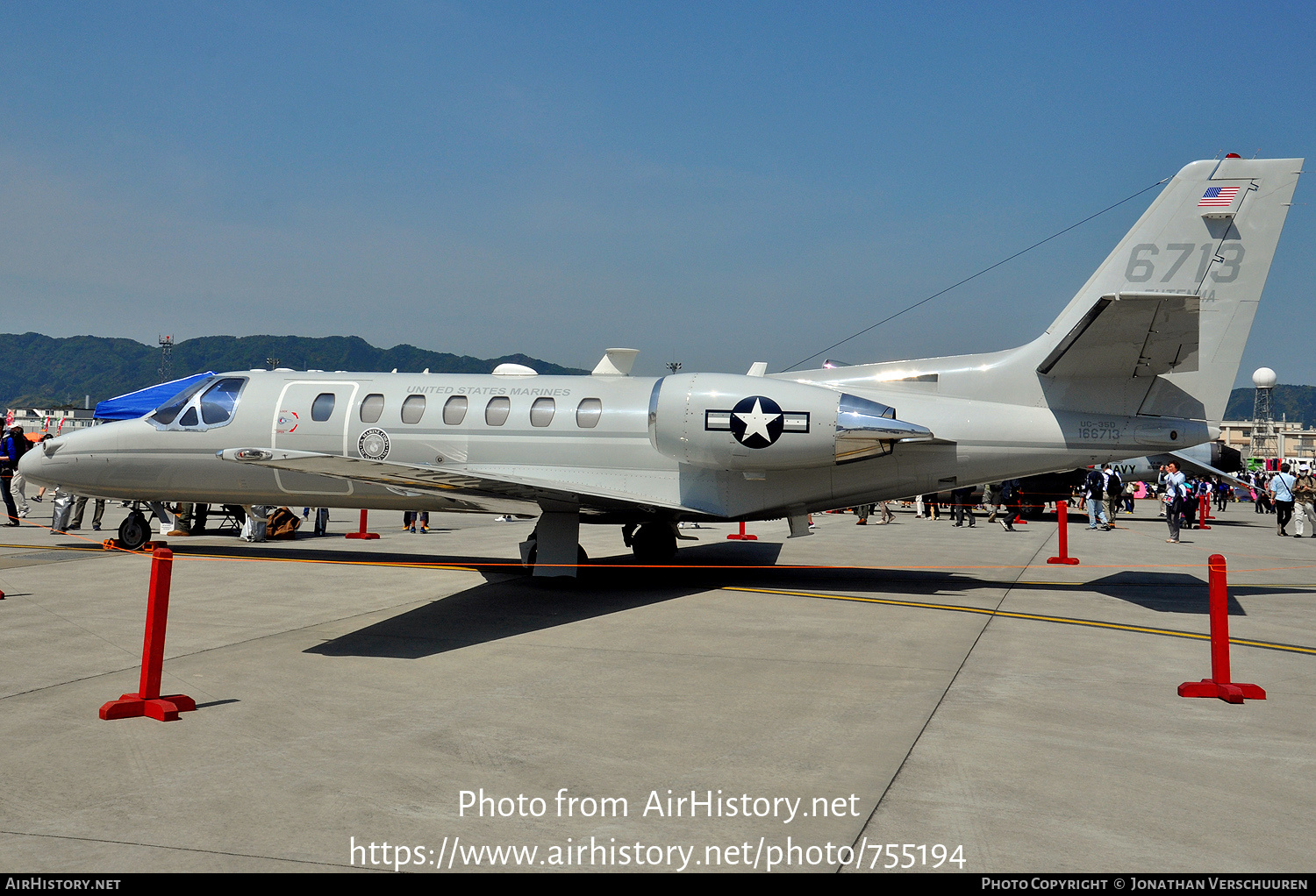 Aircraft Photo of 166713 / 6713 | Cessna UC-35D Citation Encore (560) | USA - Marines | AirHistory.net #755194