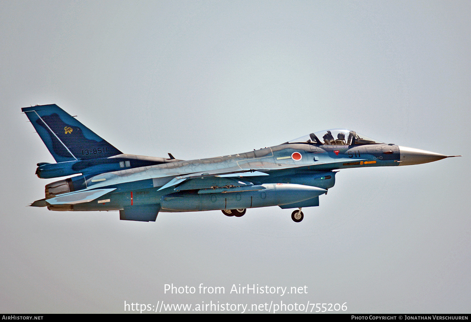 Aircraft Photo of 13-8511 | Mitsubishi F-2A | Japan - Air Force | AirHistory.net #755206