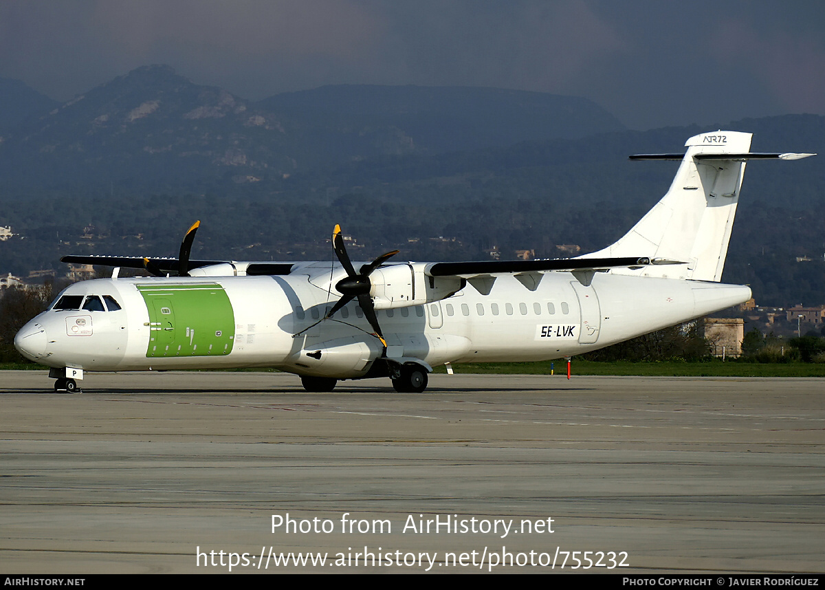 Aircraft Photo of SE-LVK | ATR ATR-72-212 | AirHistory.net #755232