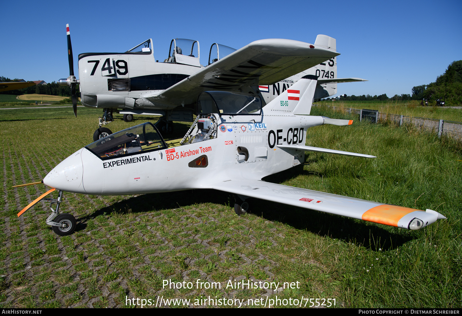 Aircraft Photo of OE-CBD | Bede BD-5G | AirHistory.net #755251