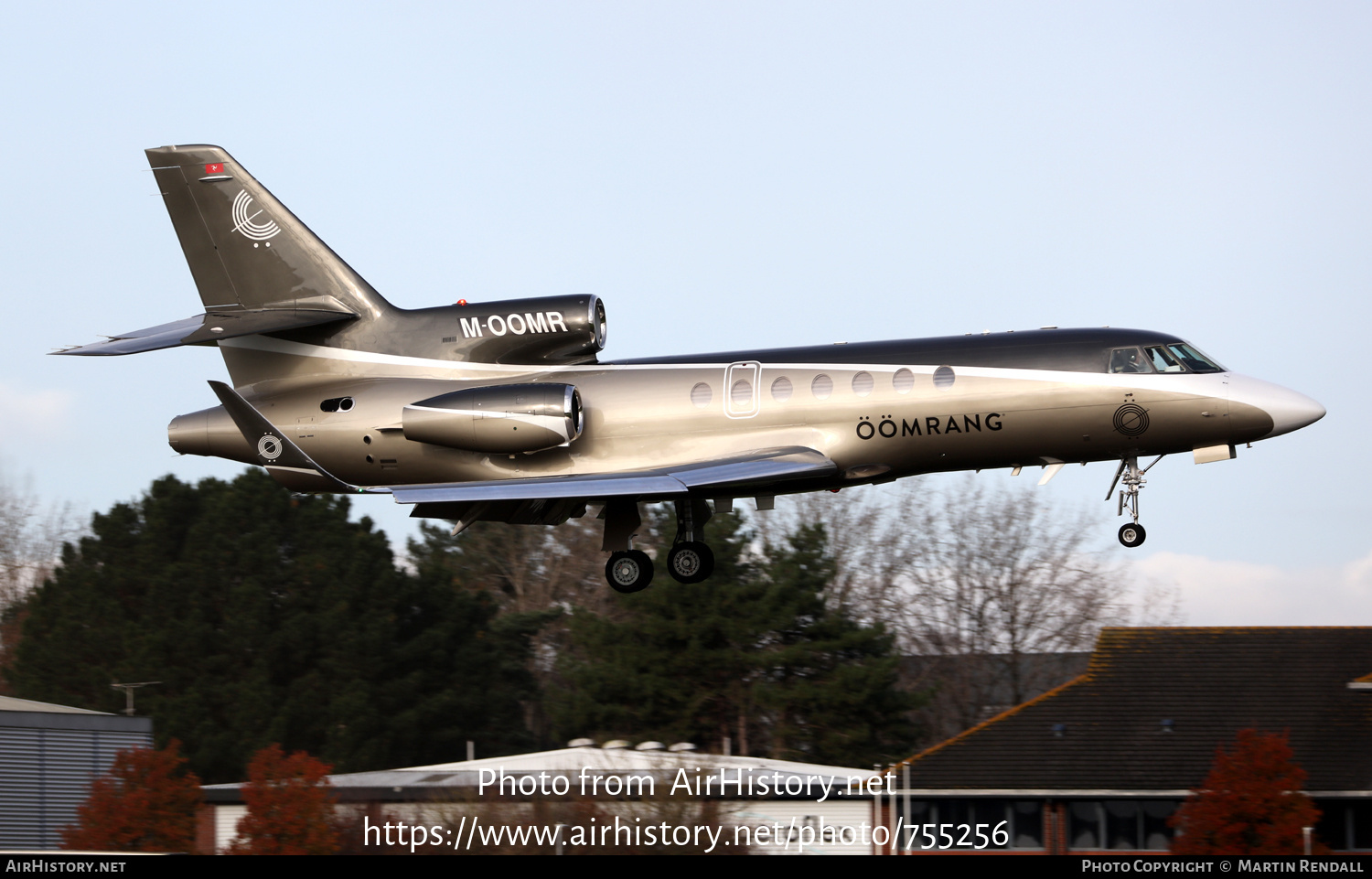 Aircraft Photo of M-OOMR | Dassault Falcon 50EX | OOMRANG | AirHistory.net #755256