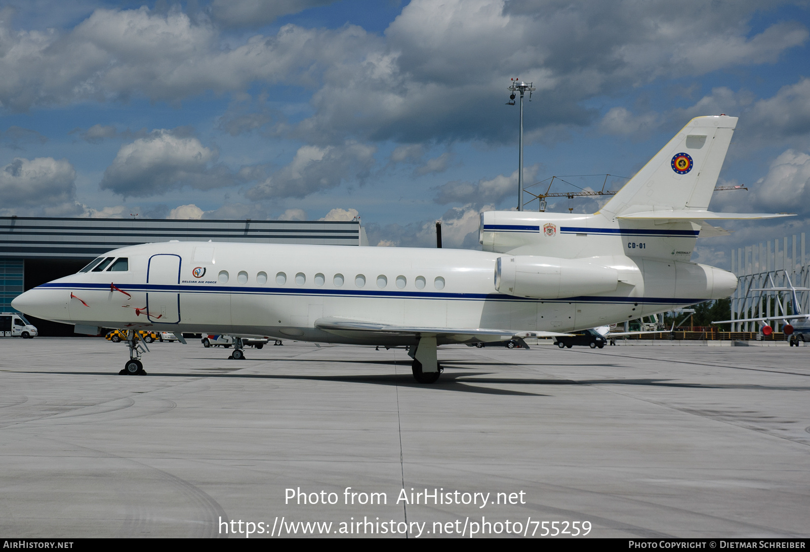 Aircraft Photo of CD-01 | Dassault Falcon 900B | Belgium - Air Force | AirHistory.net #755259