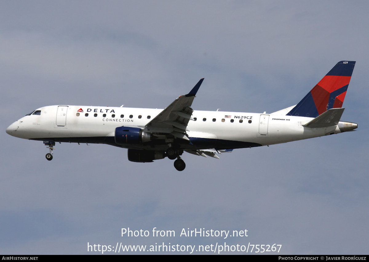 Aircraft Photo of N629CZ | Embraer 170LR (ERJ-170-100LR) | Delta Connection | AirHistory.net #755267