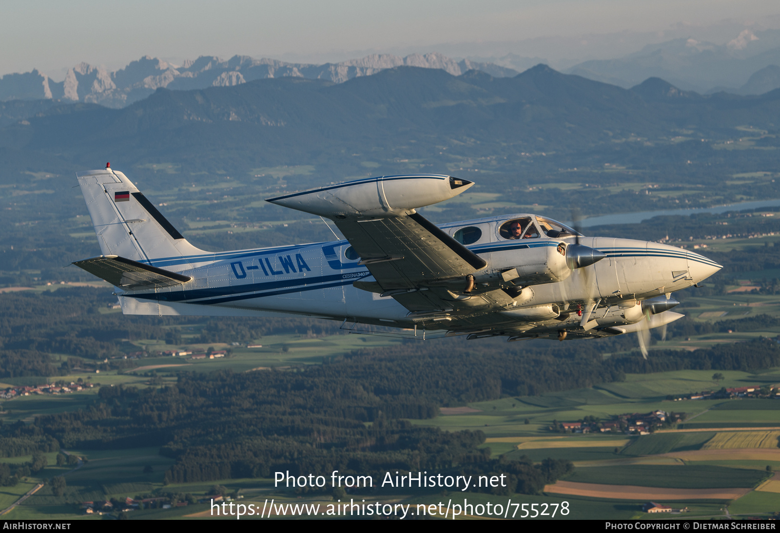 Aircraft Photo of D-ILWA | Cessna 340A | AirHistory.net #755278