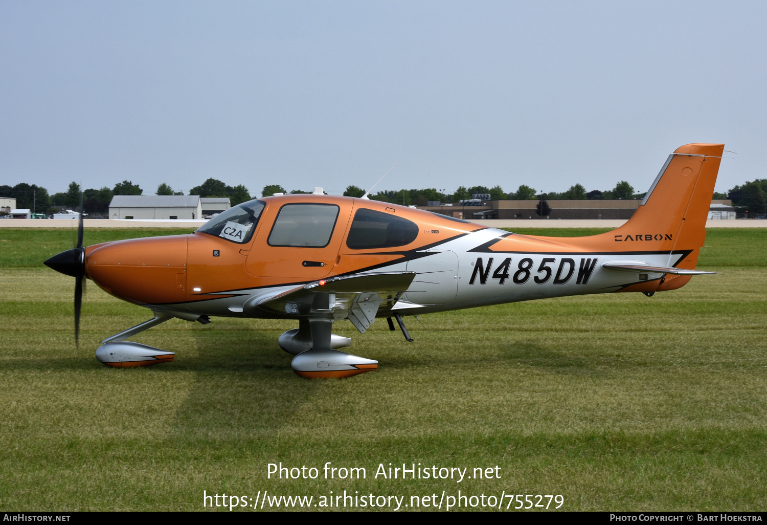 Aircraft Photo of N485DW | Cirrus SR-22T G6-GTS Carbon | AirHistory.net #755279