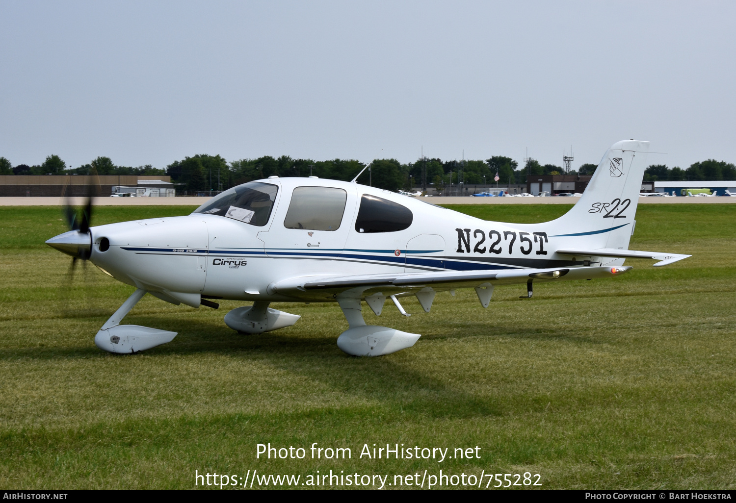 Aircraft Photo of N2275T | Cirrus SR-22 | AirHistory.net #755282