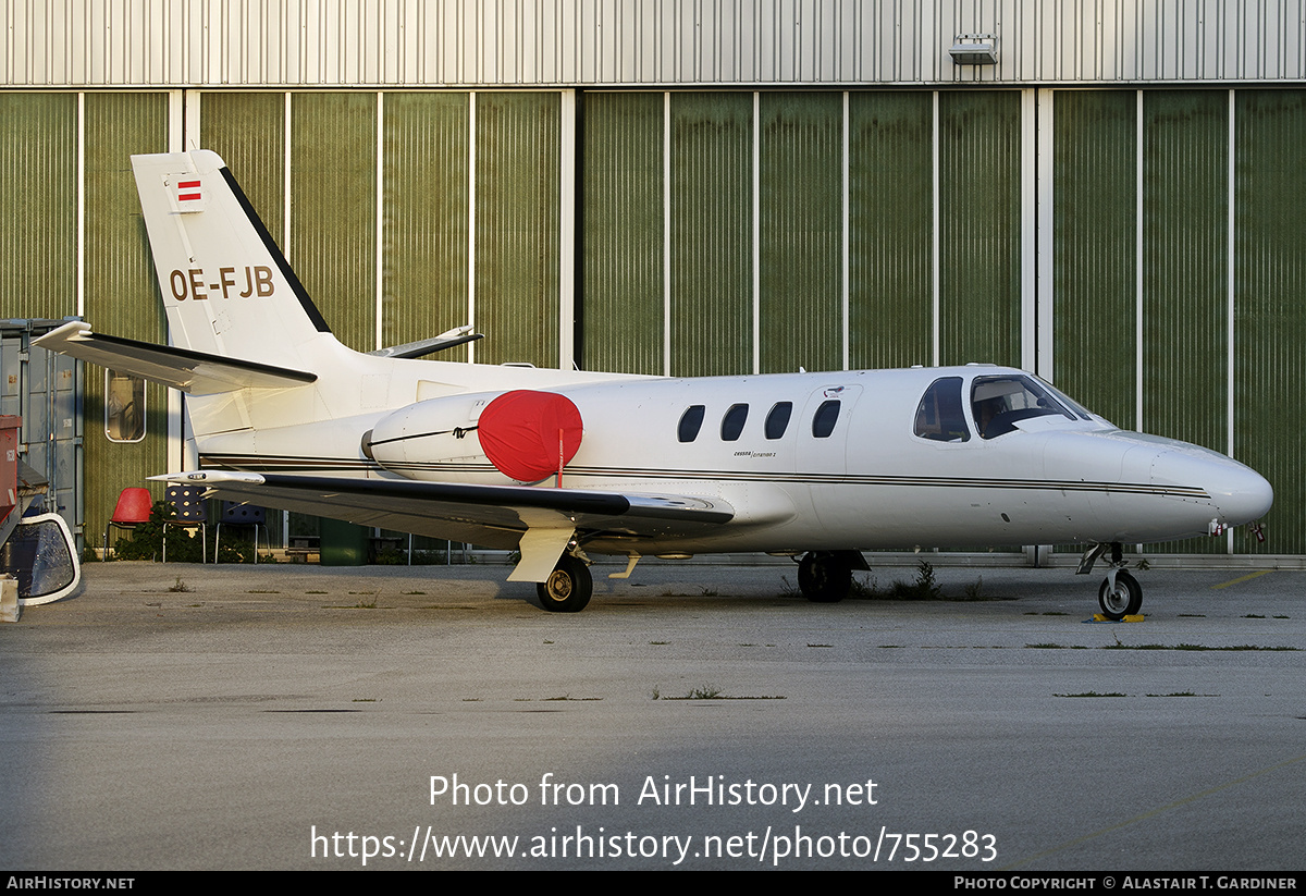 Aircraft Photo of OE-FJB | Cessna 501 Citation I/SP | AirHistory.net #755283