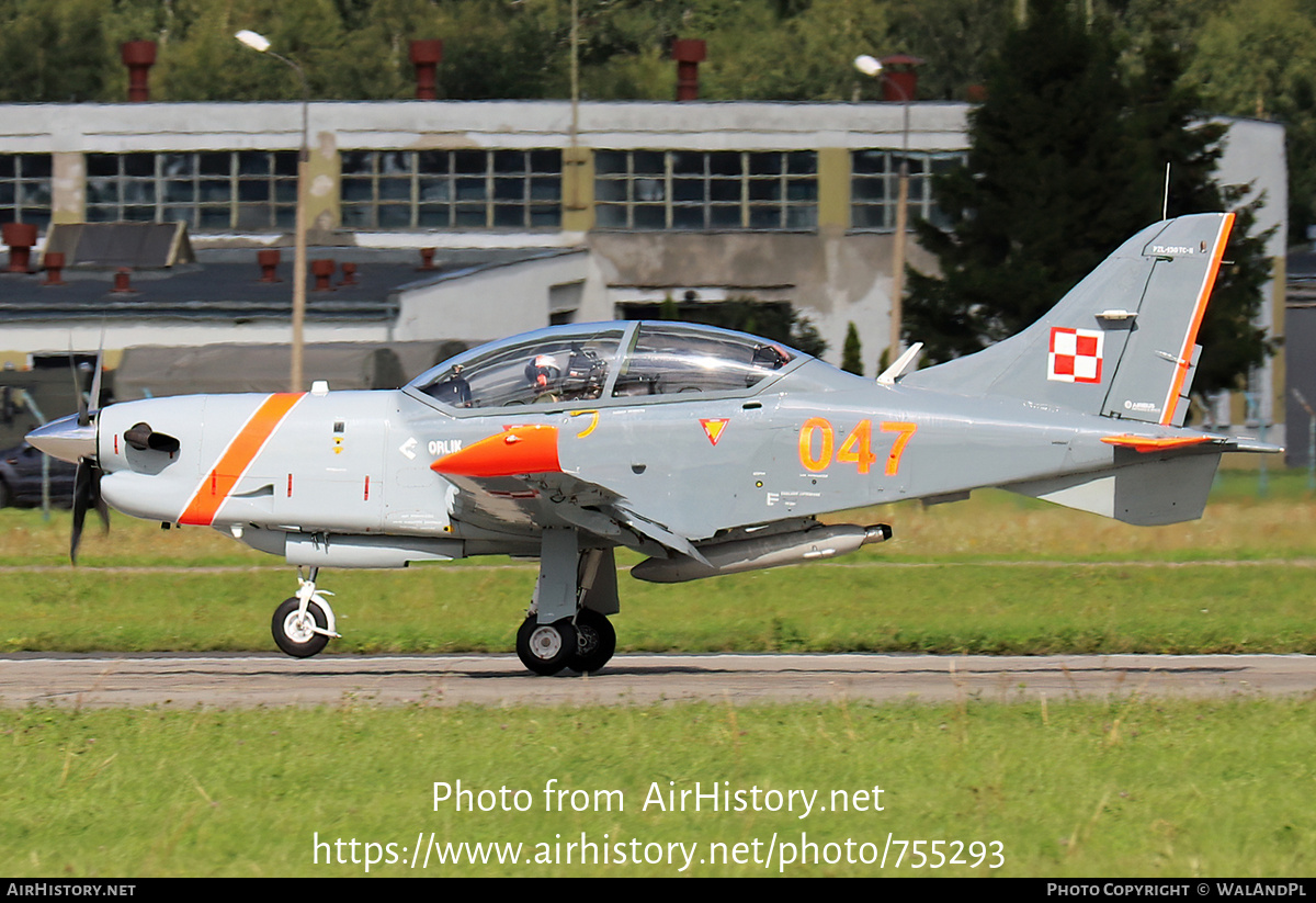 Aircraft Photo of 047 | PZL-Okecie PZL-130TC-2 Turbo Orlik | Poland - Air Force | AirHistory.net #755293