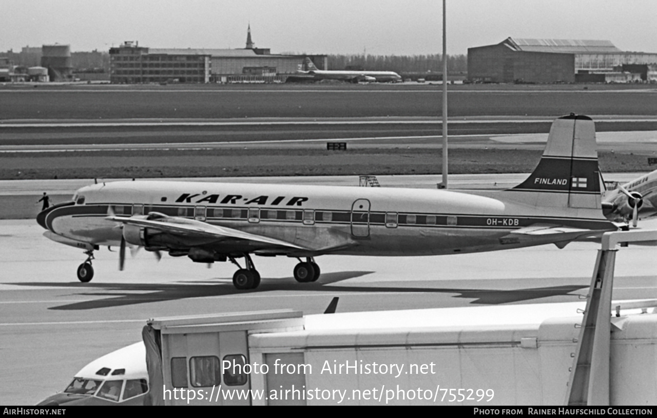 Aircraft Photo of OH-KDB | Douglas DC-6B | Kar-Air | AirHistory.net #755299