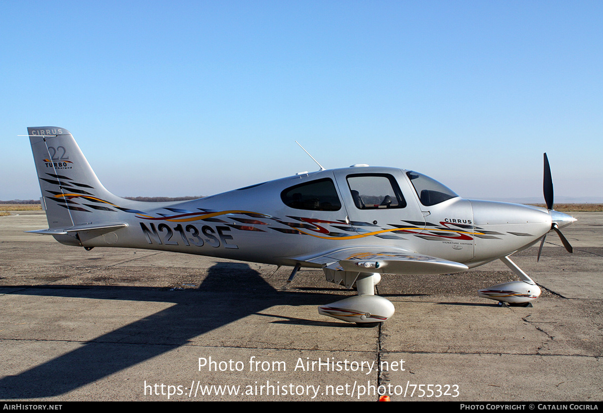 Aircraft Photo of N213SE | Cirrus SR-22 G2-GTS Turbo | AirHistory.net #755323