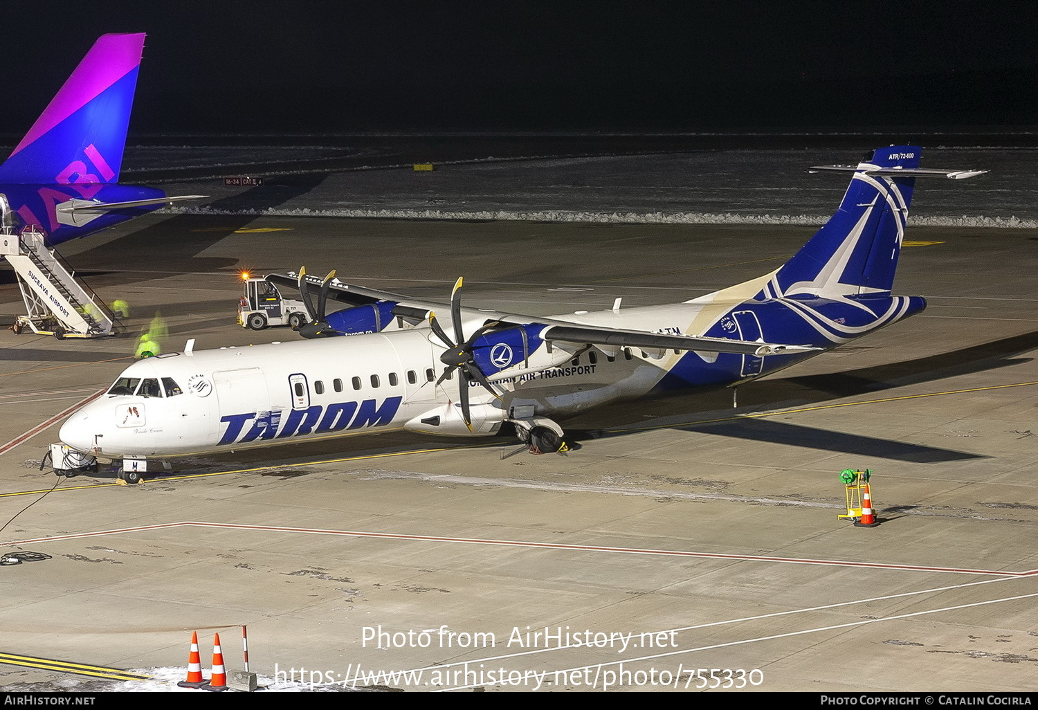 Aircraft Photo of YR-ATH | ATR ATR-72-500 (ATR-72-212A) | TAROM - Transporturile Aeriene Române | AirHistory.net #755330