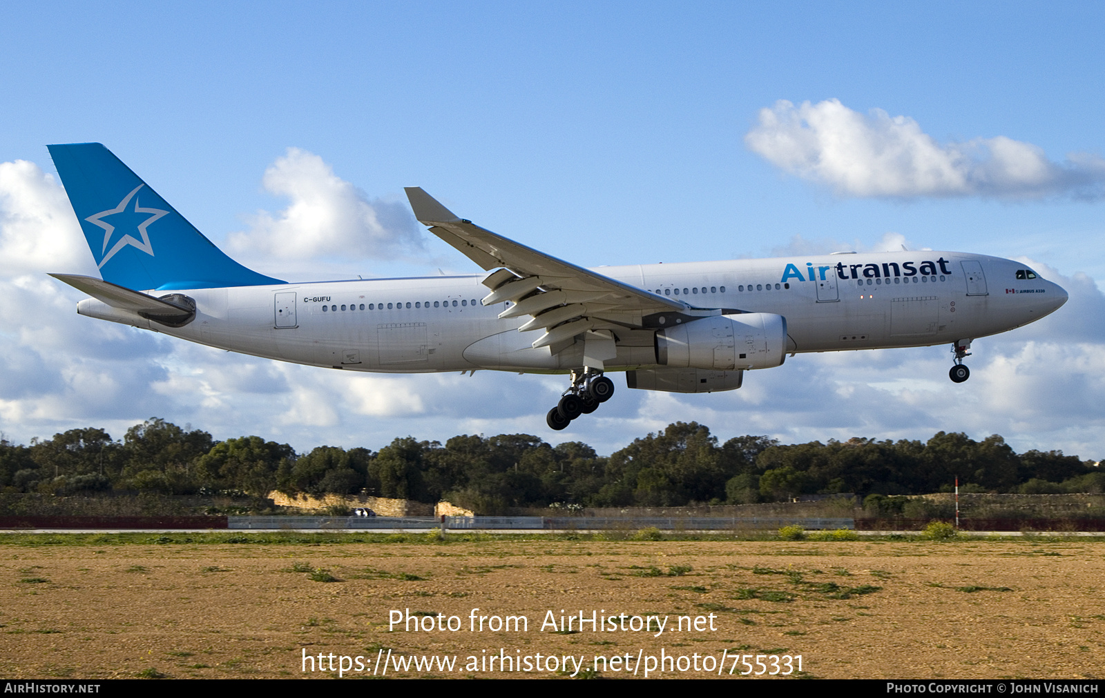 Aircraft Photo of C-GUFU | Airbus A330-243 | Air Transat | AirHistory.net #755331