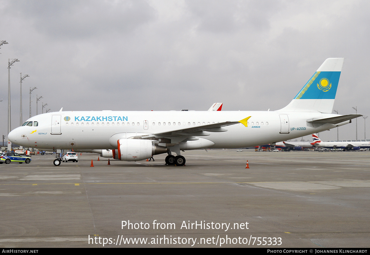 Aircraft Photo of UP-A2001 | Airbus ACJ320 (A320-214/CJ) | Kazakhstan Government | AirHistory.net #755333