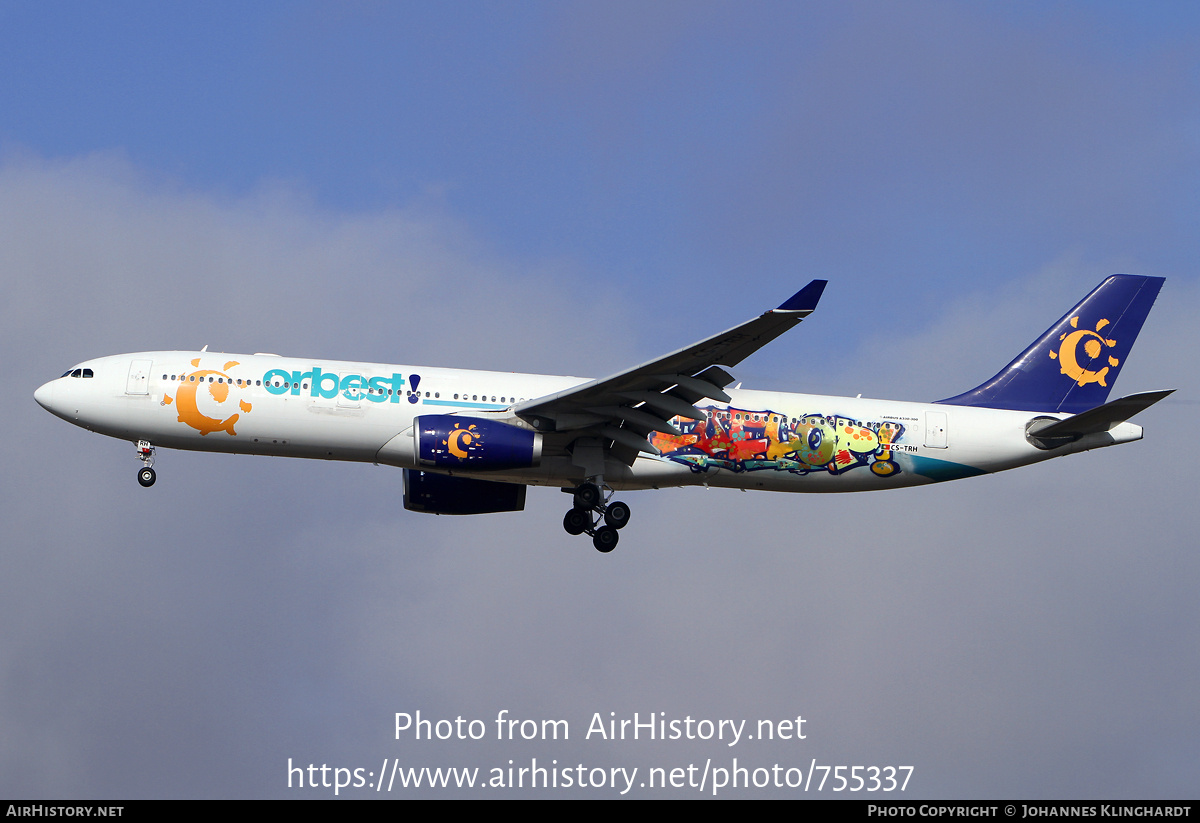 Aircraft Photo of CS-TRH | Airbus A330-343 | Orbest | AirHistory.net #755337