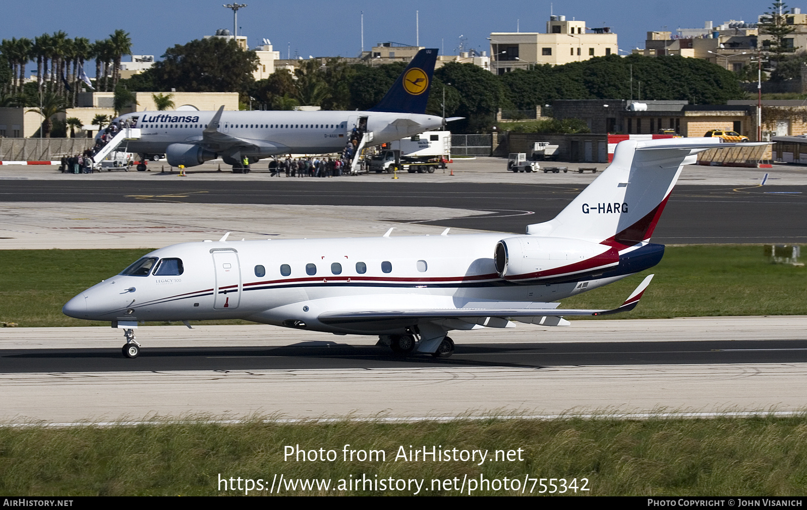 Aircraft Photo of G-HARG | Embraer EMB-550 Legacy 500 | AirHistory.net #755342