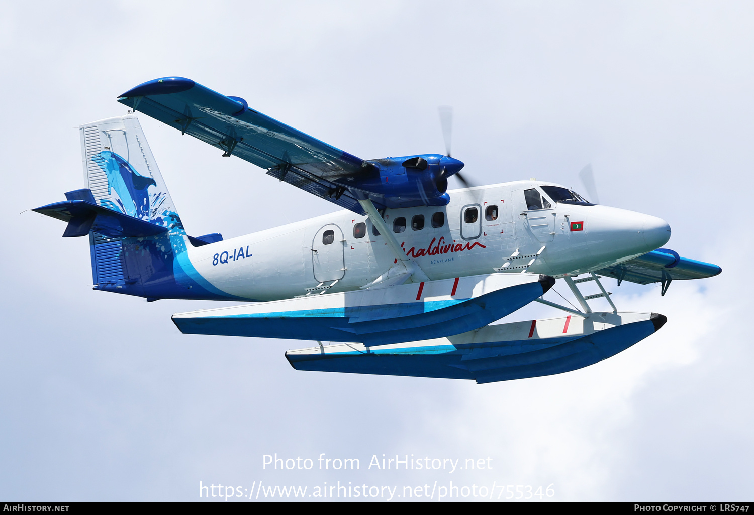 Aircraft Photo of 8Q-IAL | De Havilland Canada DHC-6-300 Twin Otter | Maldivian | AirHistory.net #755346