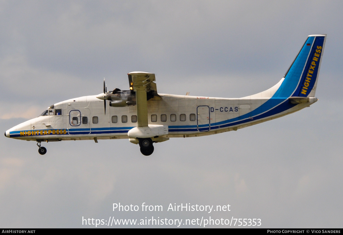 Aircraft Photo of D-CCAS | Short 360-300 | NightExpress | AirHistory.net #755353